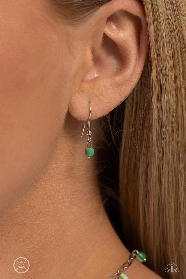 Beach Ball Bliss - Green - Paparazzi Necklace Image