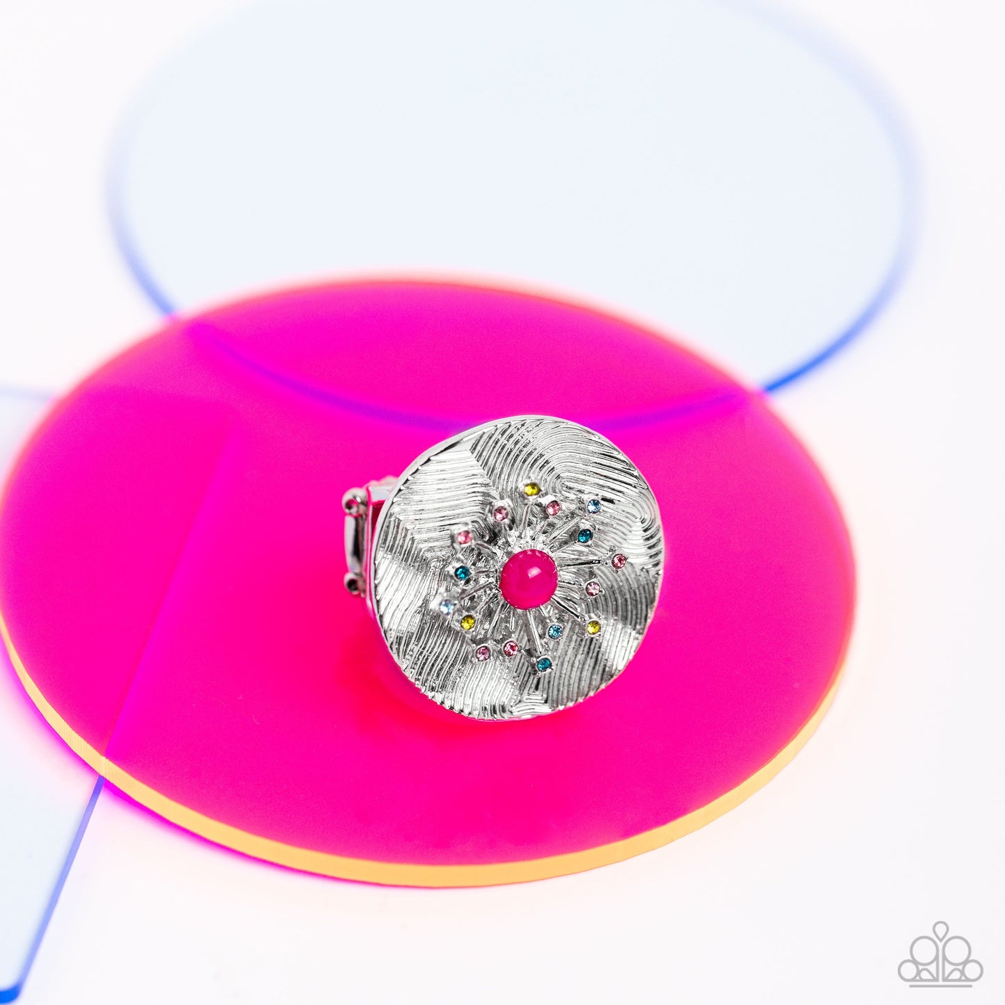 Paparazzi Ring ~ Seriously SUNBURST - Pink