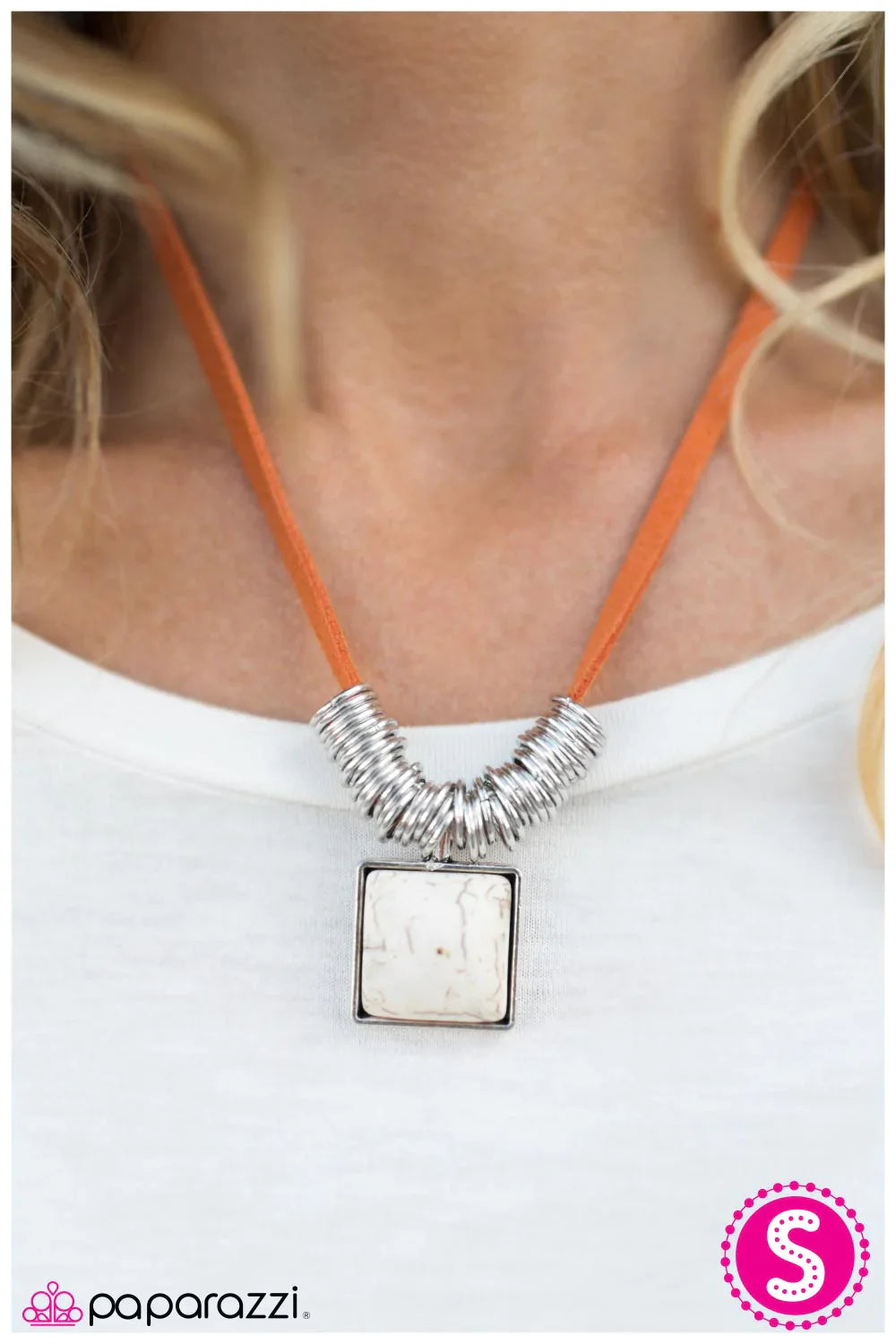 Paparazzi Necklace ~ Southbound  - Orange
