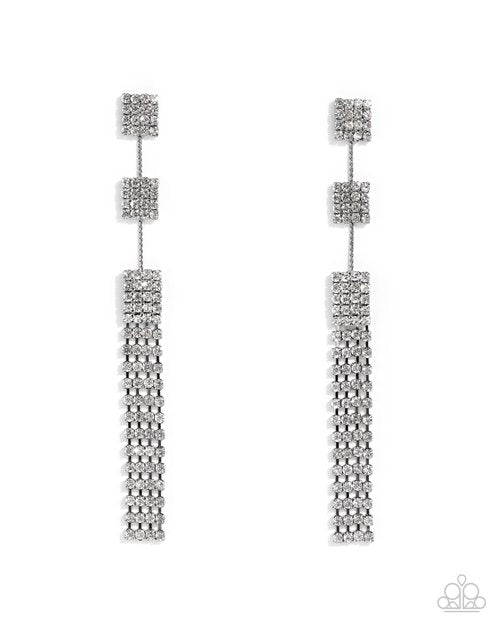 Fiercely Free-Falling - Paparazzi Earring Image