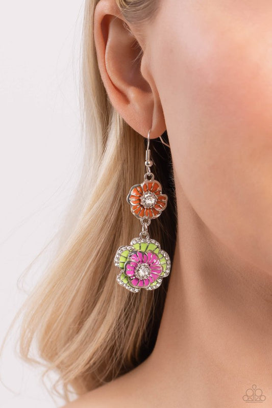 Intricate Impression - Multi - Paparazzi Earring Image