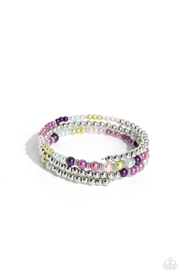 Just SASSING Through - Multi - Paparazzi Bracelet Image