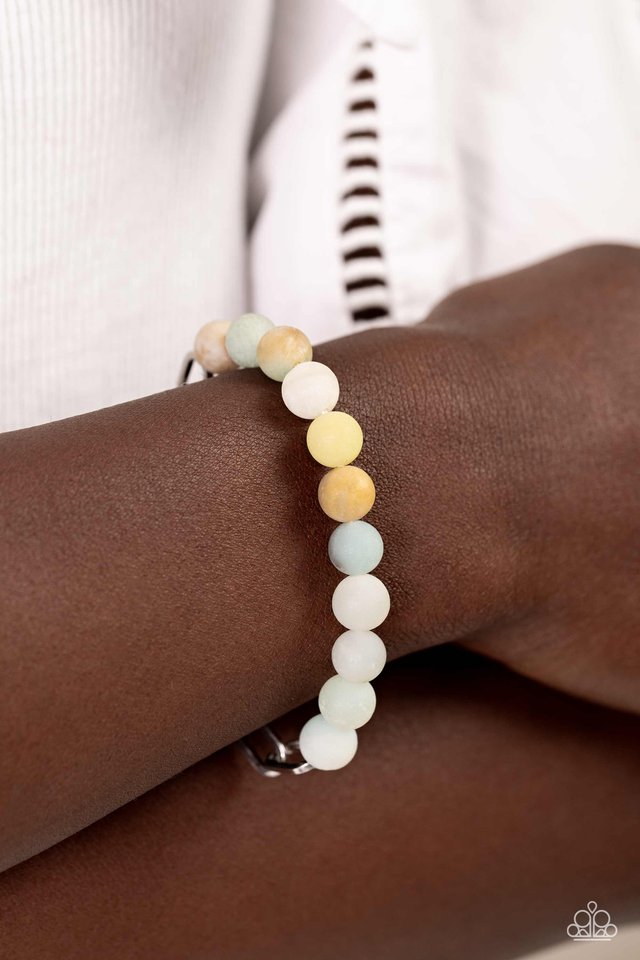 Energetic Edge - Blue - Paparazzi Bracelet Image