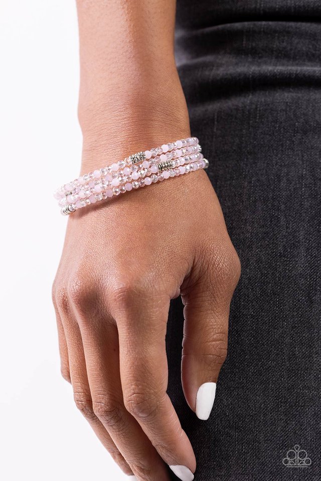 Dreamy Debut - Pink - Paparazzi Bracelet Image