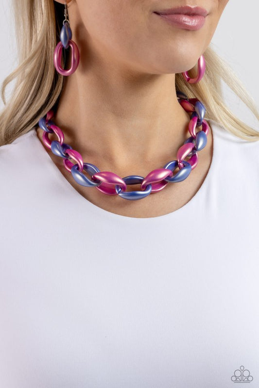 Statement Season - Multi - Paparazzi Necklace Image