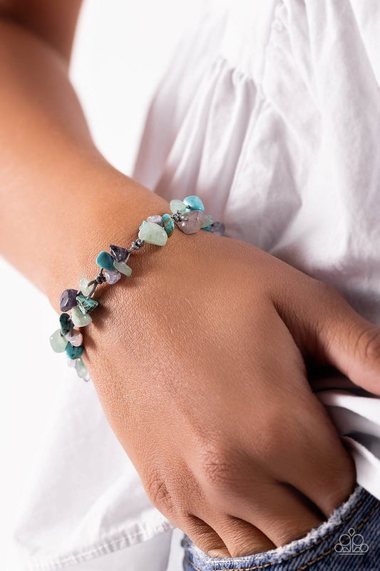 Knotted Kingdom - Green - Paparazzi Bracelet Image