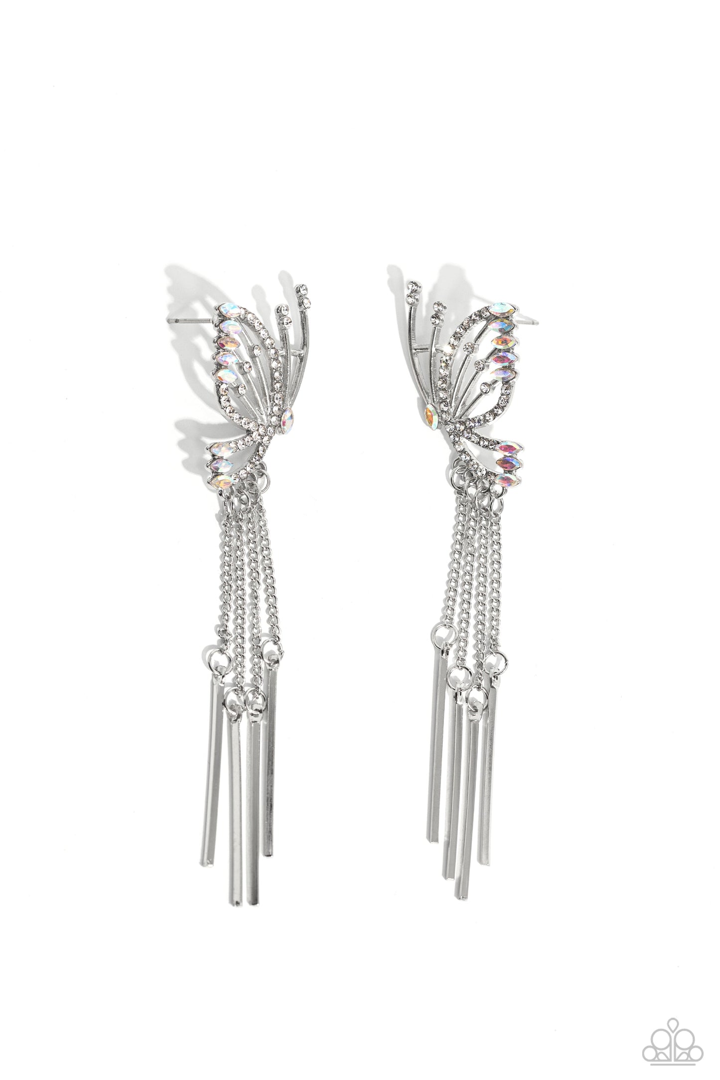 Paparazzi Earring ~ A Few Of My Favorite WINGS - White