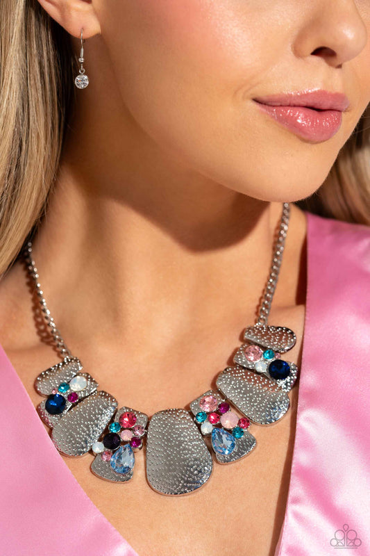 Paparazzi Necklace ~ Multicolored Mayhem - Multi