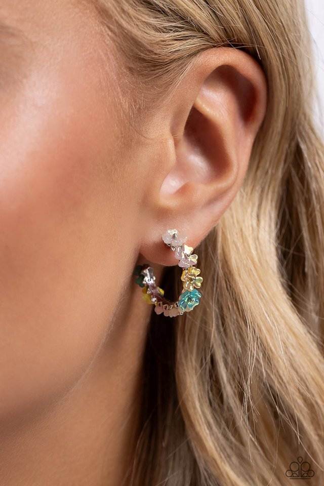 Floral Focus - Multi - Paparazzi Earring Image