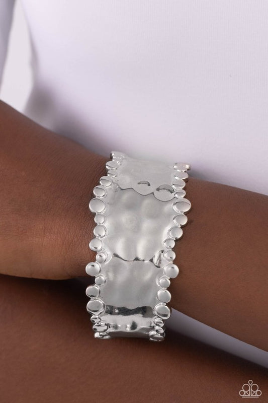 Handcrafted Haute - Silver - Paparazzi Bracelet Image