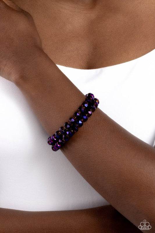 Seriously Stellar - Purple - Paparazzi Bracelet Image