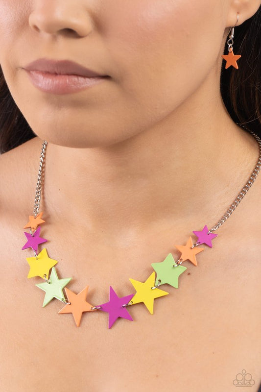 Starstruck Season - Multi - Paparazzi Necklace Image