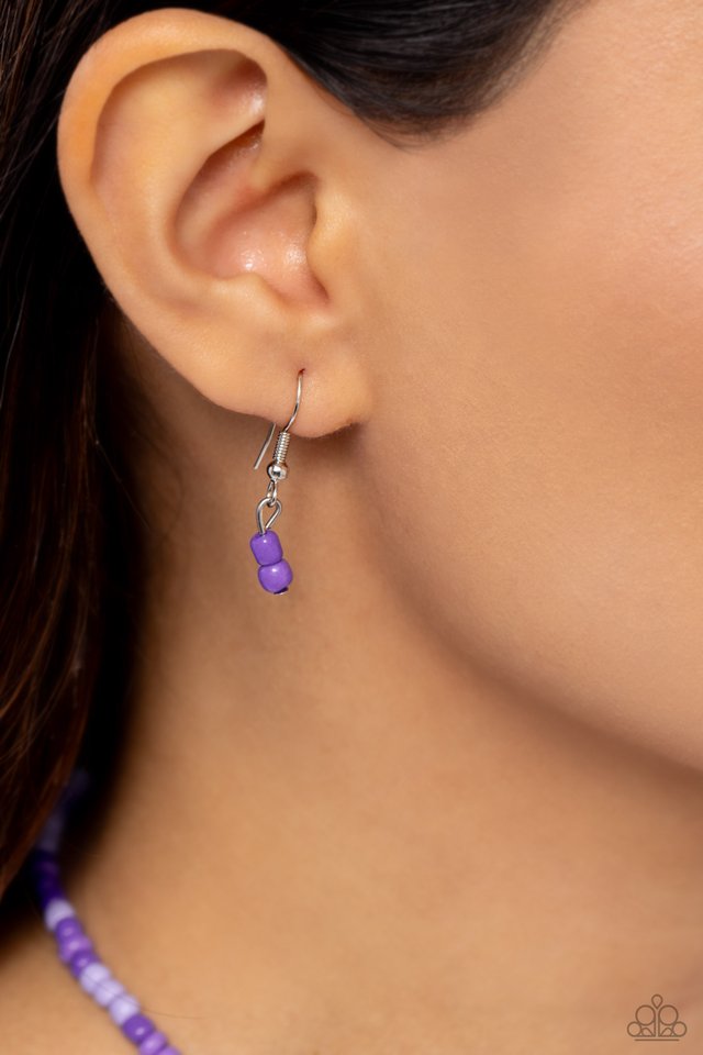 Pearly Possession - Purple - Paparazzi Necklace Image
