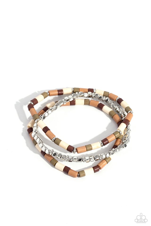 Natural Notion - Brown - Paparazzi Bracelet Image