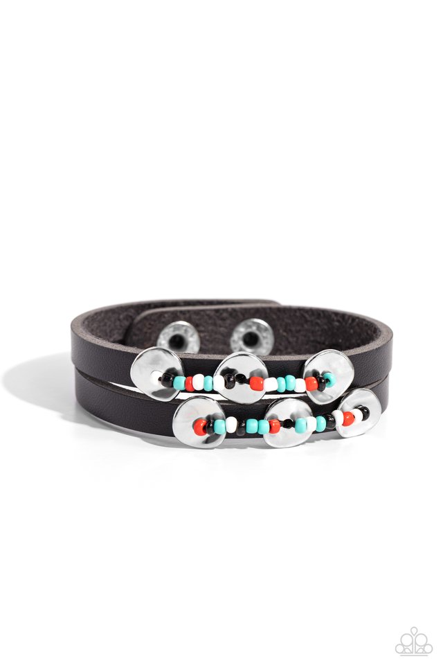 Social Sashay - Black - Paparazzi Bracelet Image