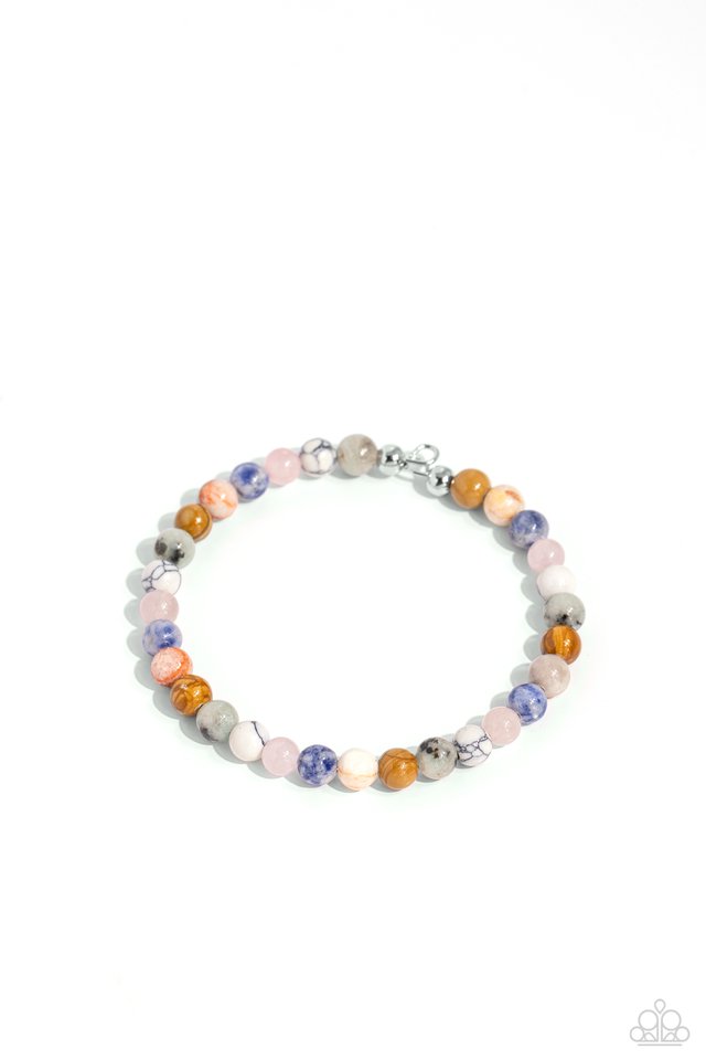 Sinuous Stones - Multi - Paparazzi Bracelet Image