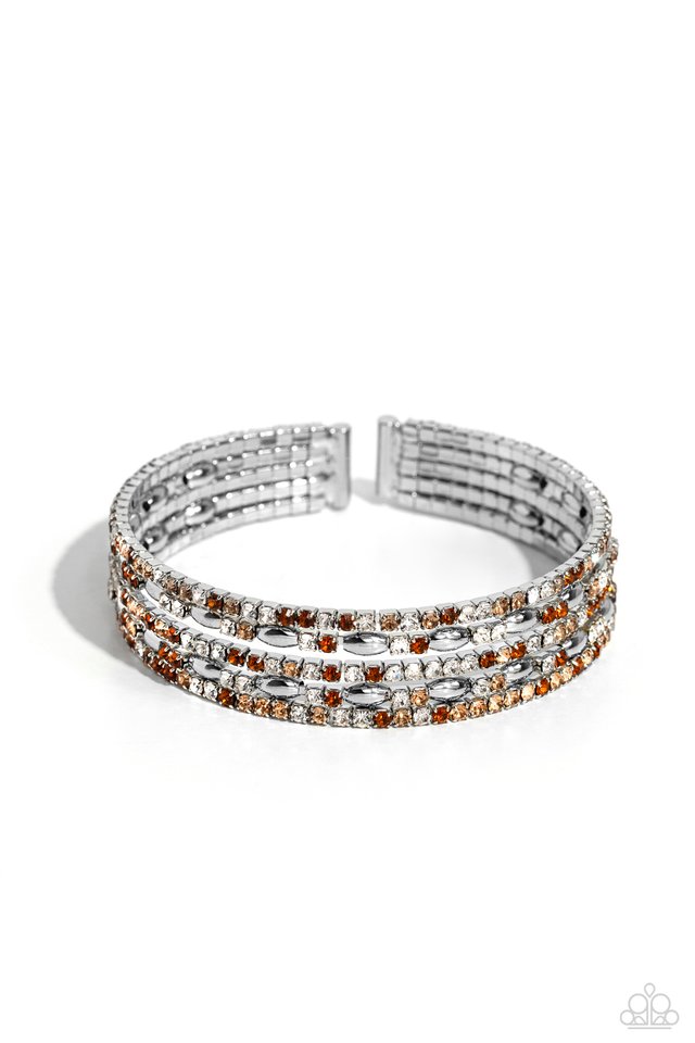 Endless Energy - Brown - Paparazzi Bracelet Image