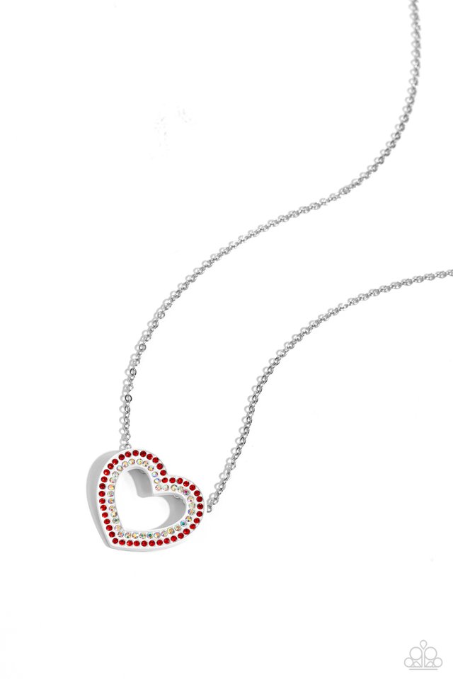 Hyper Heartland - Multi - Paparazzi Necklace Image