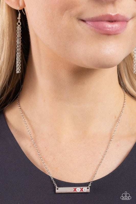 XOXO Season - Red - Paparazzi Necklace Image