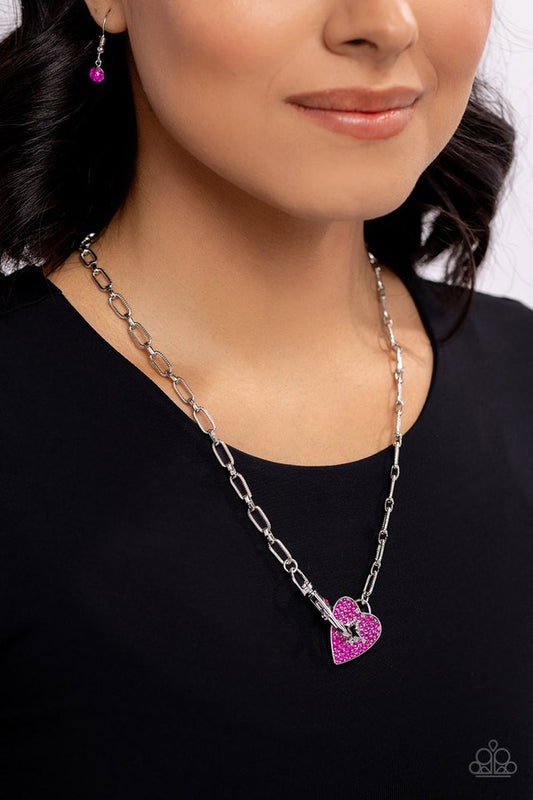 Radical Romance - Pink - Paparazzi Necklace Image
