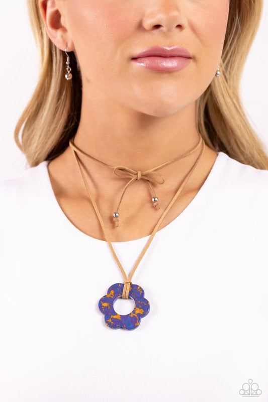 Tied Triumph - Multi - Paparazzi Necklace Image
