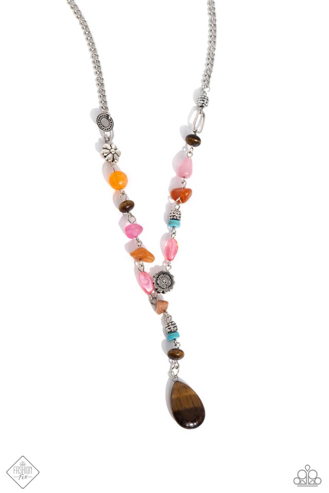 Garden Party Prize - Brown - Paparazzi Necklace Image