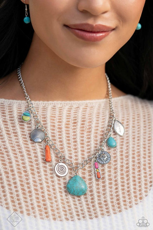 Desert Getaway - Multi - Paparazzi Necklace Image