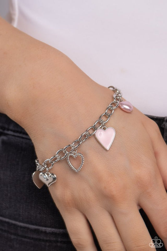 Diverse Dalliance - Pink - Paparazzi Bracelet Image