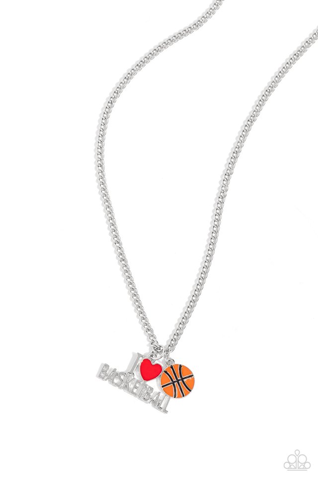 Making Buckets - Orange - Paparazzi Necklace Image
