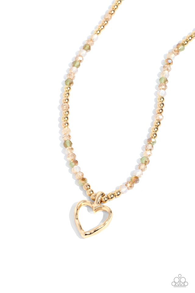 Flashy Fairy Tale - Brown - Paparazzi Necklace Image
