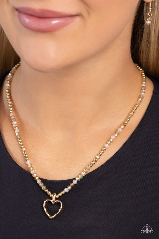 Flashy Fairy Tale - Brown - Paparazzi Necklace Image