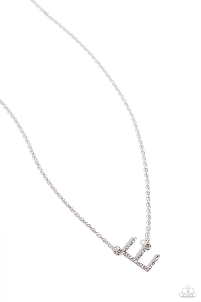 INITIALLY Yours - E - Multi - Paparazzi Necklace Image