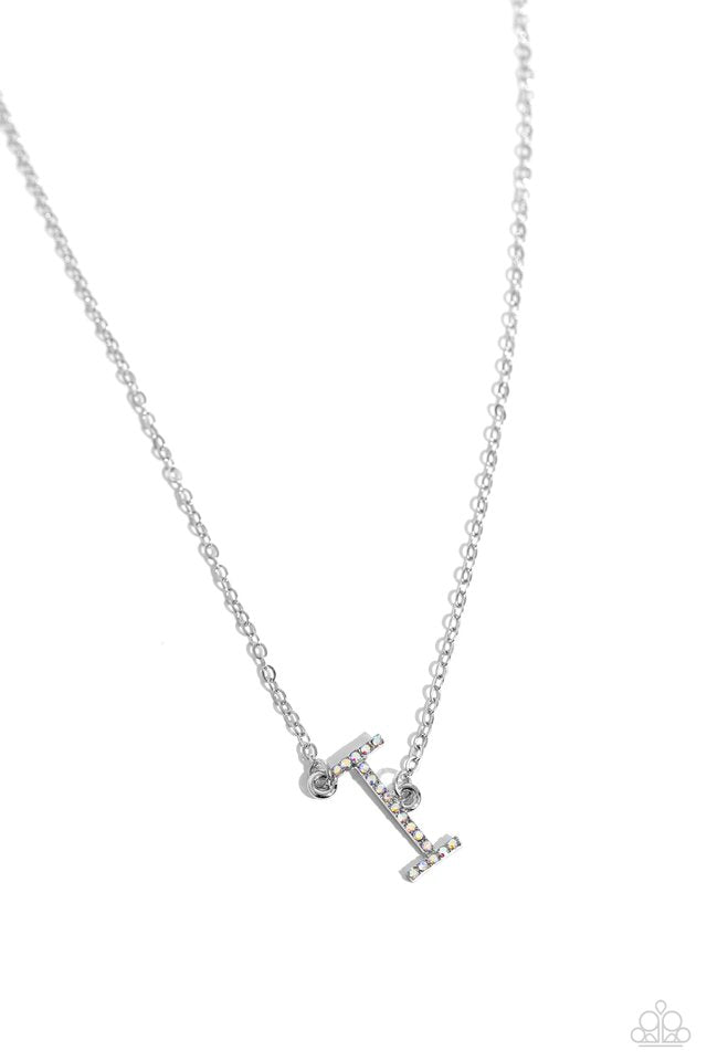 INITIALLY Yours - I - Multi - Paparazzi Necklace Image