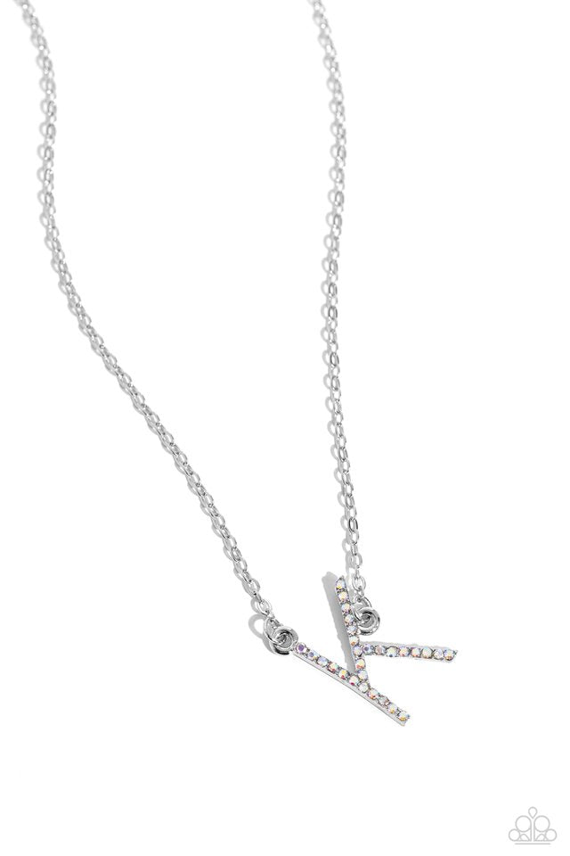 INITIALLY Yours - K - Multi - Paparazzi Necklace Image