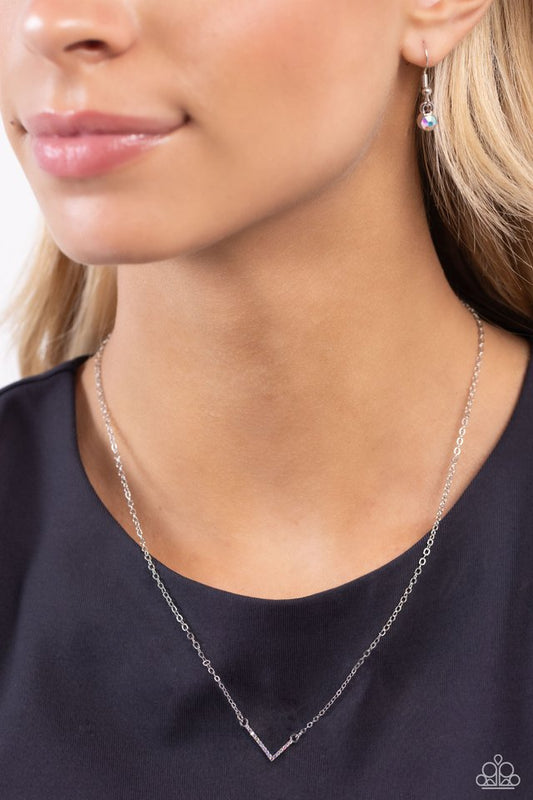 INITIALLY Yours - L - Multi - Paparazzi Necklace Image