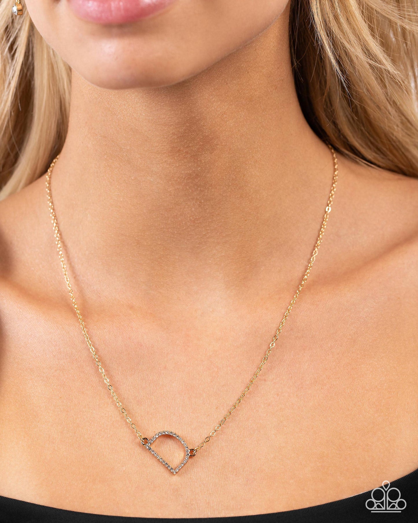 INITIALLY Yours - D - Paparazzi Necklace Image