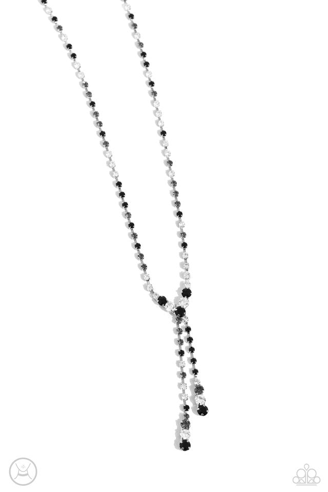 Blinding Balance - Black - Paparazzi Necklace Image