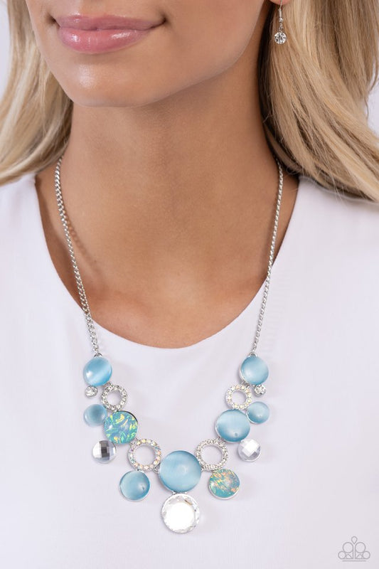 Corporate Color - Blue - Paparazzi Necklace Image