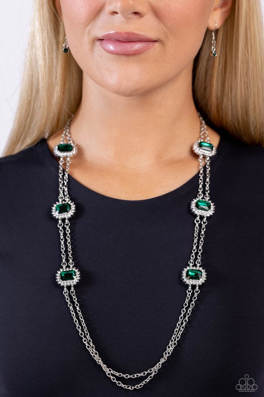 Pocketful of Sunshine - Green - Paparazzi Necklace Image