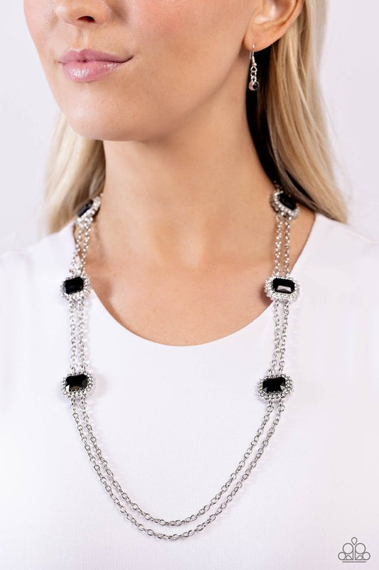 Pocketful of Sunshine - Black - Paparazzi Necklace Image