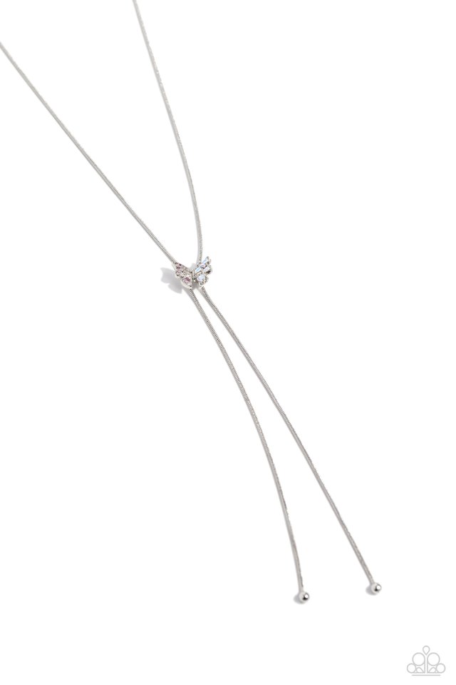 Adjustable Alliance - Pink - Paparazzi Necklace Image