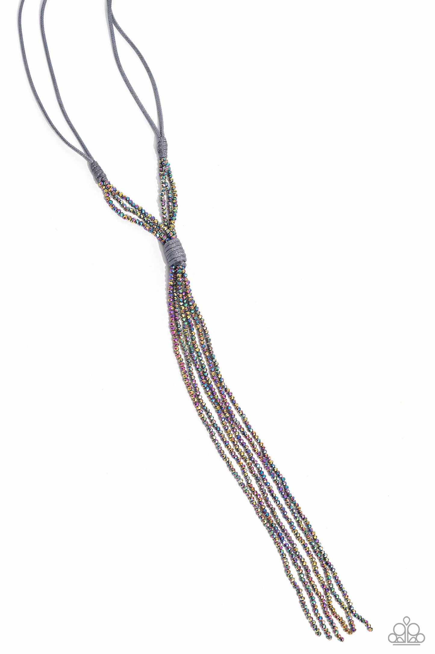 Paparazzi Necklace ~ Knotted Karma - Silver