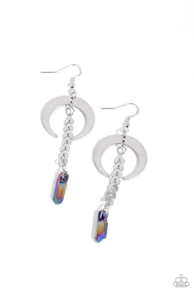 Lounging Laurel - Multi - Paparazzi Earring Image