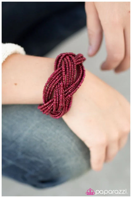 Paparazzi Bracelet ~ Another Round Of Applause - Pink