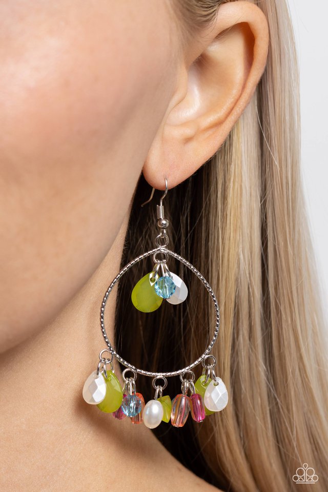 Elite Expression - Multi - Paparazzi Earring Image
