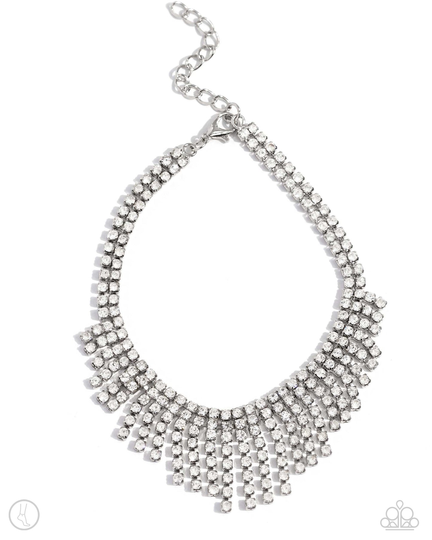 Paparazzi Bracelet ~ Curtain Confidence - White