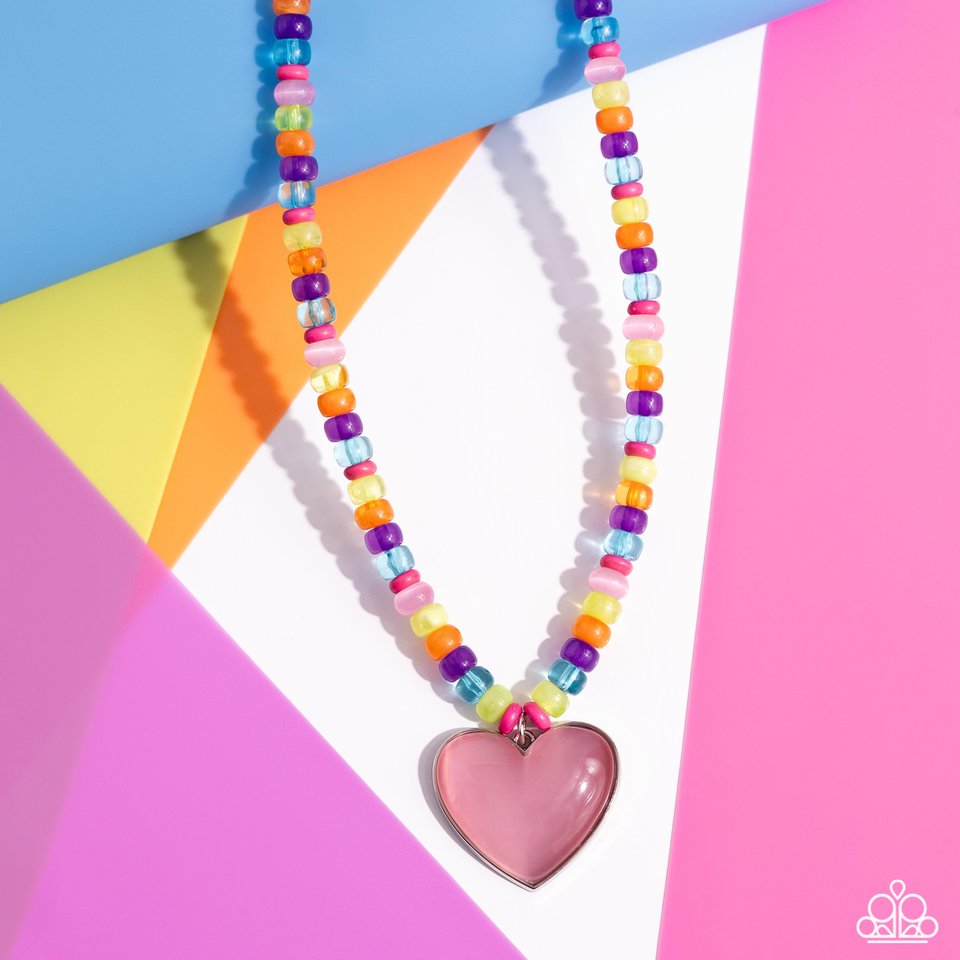 Desertscape Delight - Pink - Paparazzi Necklace Image
