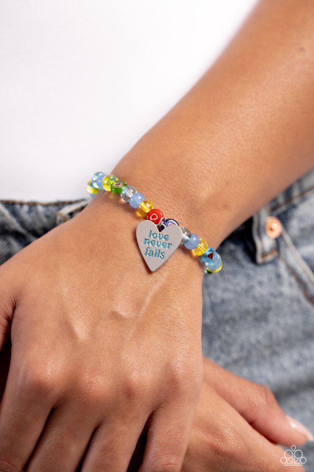 Unstoppable Love - Multi - Paparazzi Bracelet Image