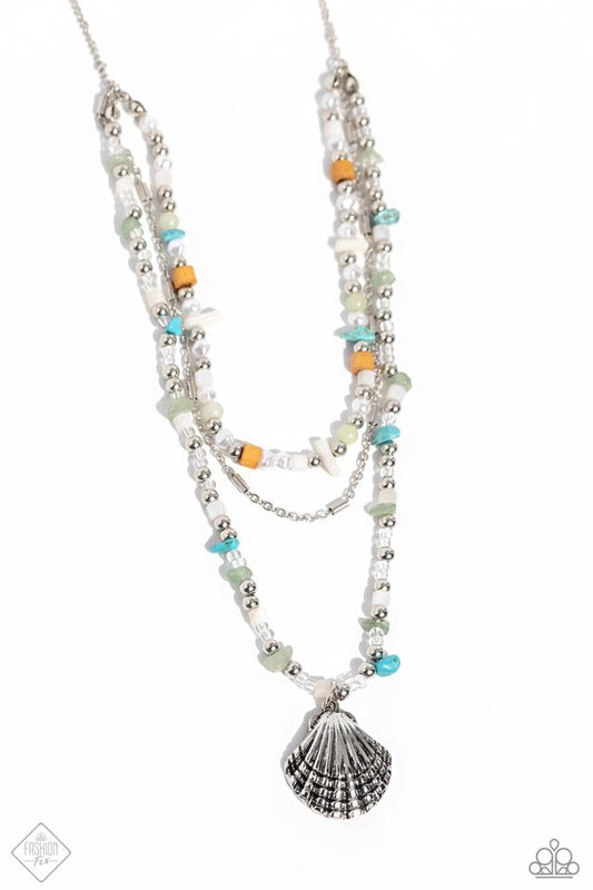 Coastline Couture - Multi - Paparazzi Necklace Image