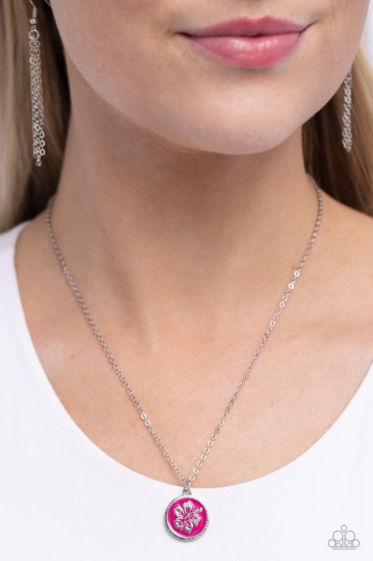 Beachy Basic - Pink - Paparazzi Necklace Image